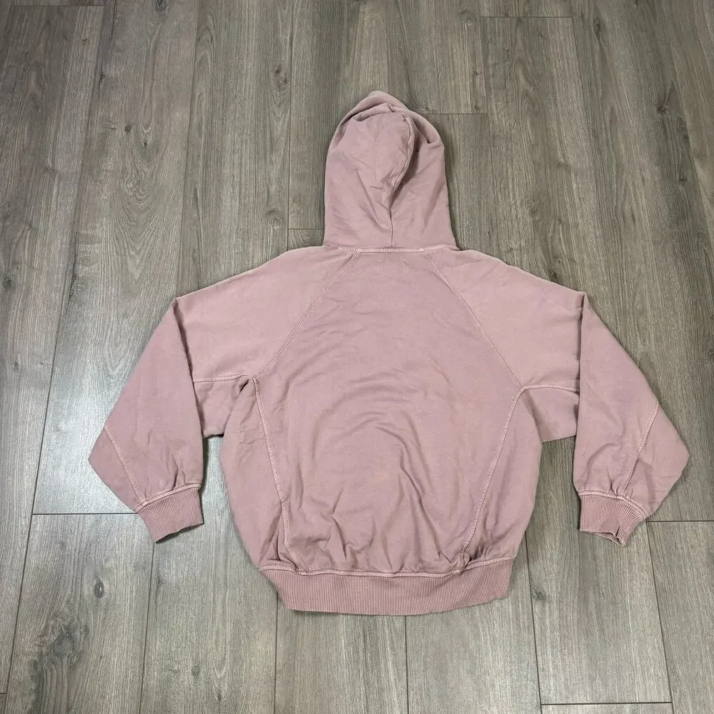 Madewell Relaxed Raglan Sleeve 365 Terry Ootoya Hoodie Sweatshirt US Women's S - Picture 3 of 7